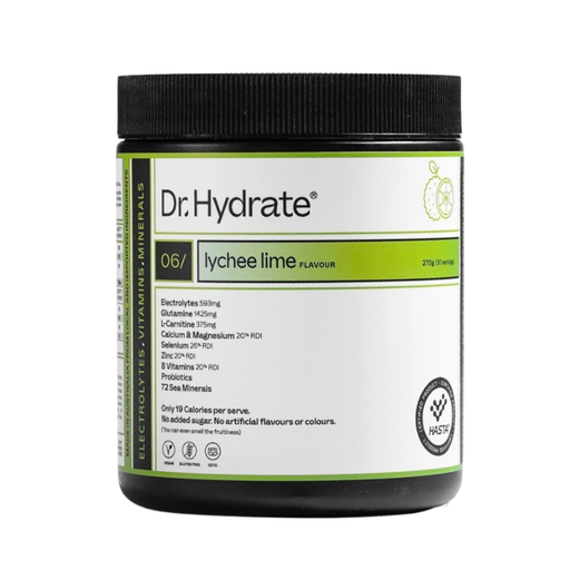 Dr Hydrate All-In-One Hydration Electrolyte Drink Mix - Lychee Lime