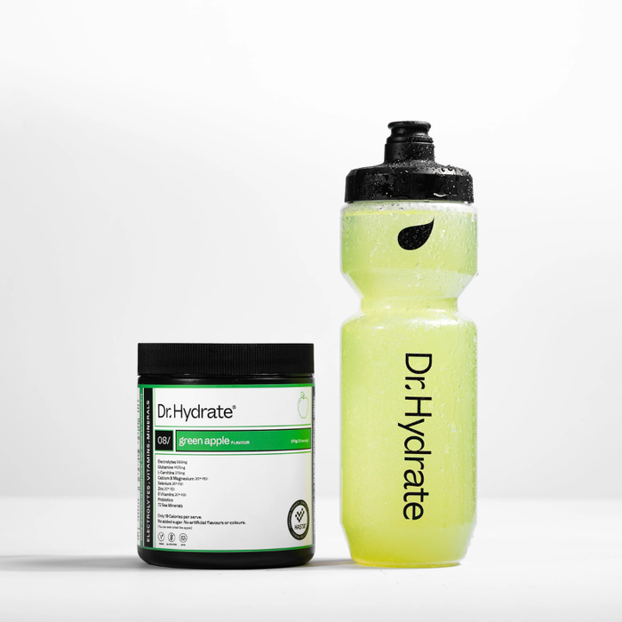 Dr Hydrate All-In-One Hydration Electrolyte Drink Mix - Green Apple 270g