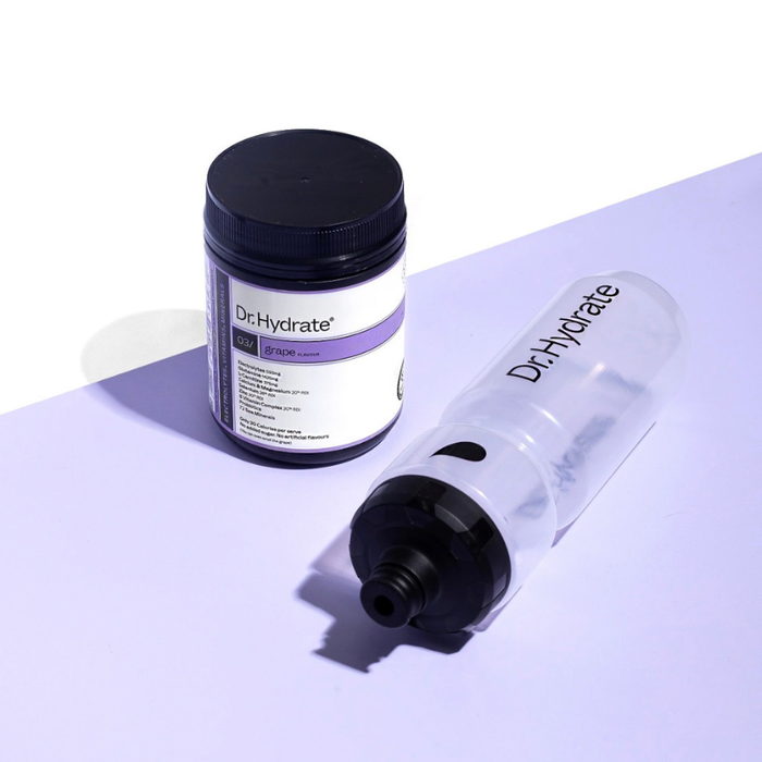 Dr Hydrate All-In-One Hydration Electrolyte Drink Mix - Grape 270g