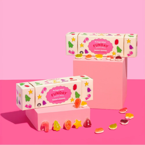 Funday Sweets Fruity Christmas Gummies Bon Bon 100g