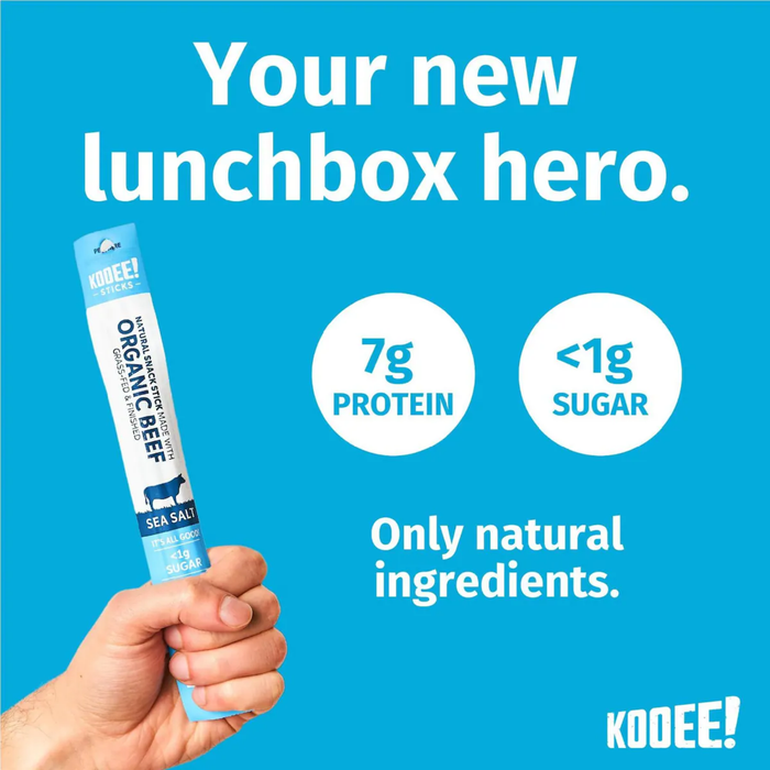 Kooee Organic Sea Salt Beef Stick - 25g