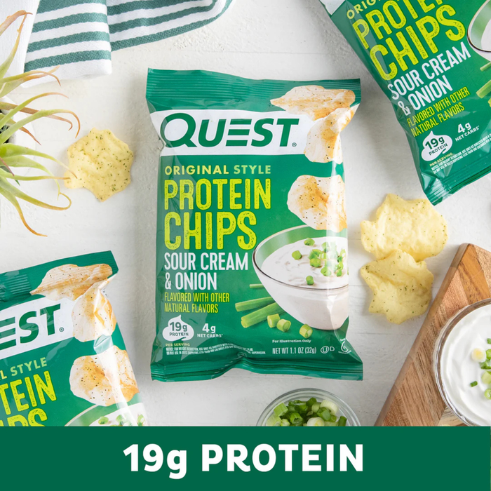 Quest Sour Cream & Onion Protein Chips - 32gm