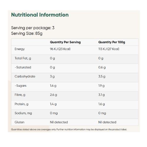 Slendier Heart of Palm Pasta - Spaghetti Style - 225g net