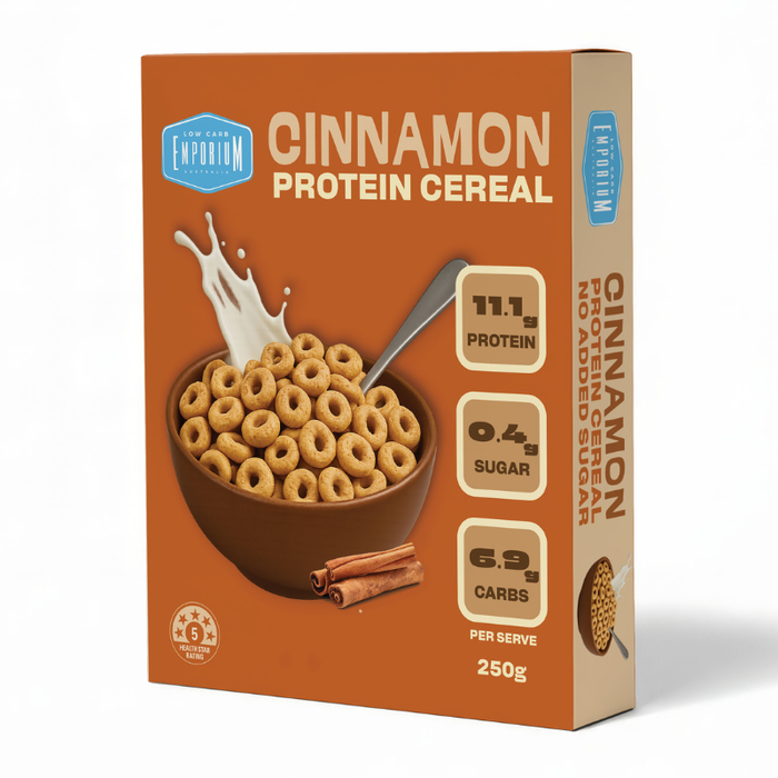 Low Carb Emporium Protein Cereal - Cinnamon Flavour - 250g