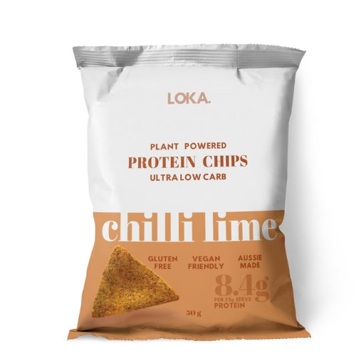 LOKA Chilli Lime Protein Chips - 50gm