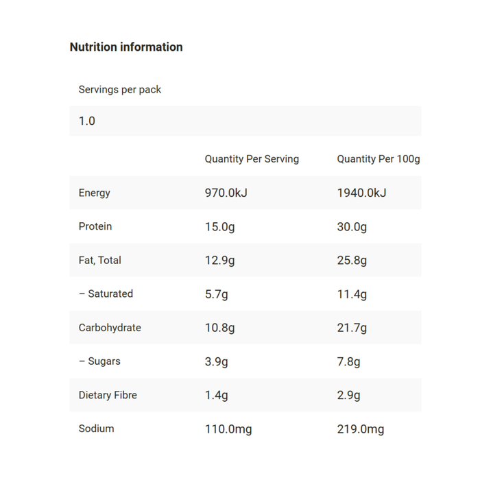 Muscle Nation x Pistachio Papi Peanut Butter Cup 50g
