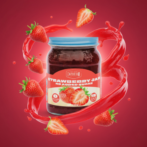 Low Carb Emporium No Added Sugar Strawberry Jam - 280g