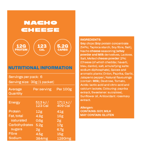 Low Carb Emporium Low Carb Protein Chips - Multi Flavour Pack (6 x 30g)