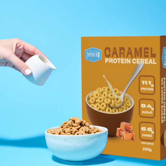 Low Carb Emporium Protein Cereal - Caramel Flavour - 250g