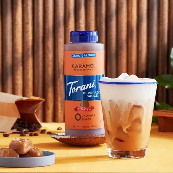 Torani Zero Calorie Beverage Sauce Caramel - 363g