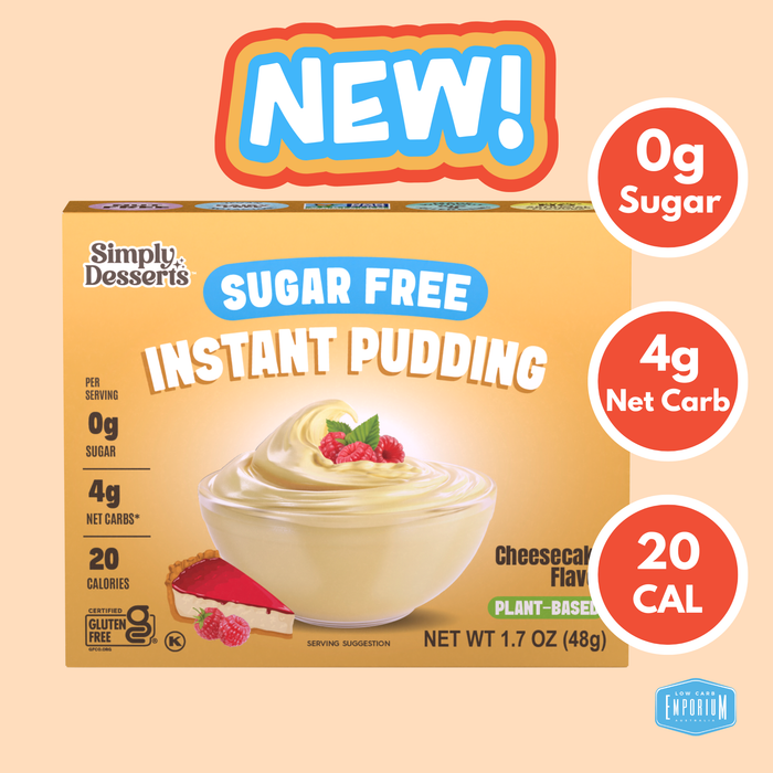 Bulk Simply Desserts Instant Pudding & Pie Filling - Cheesecake Flavour 48gm x 6 (case)