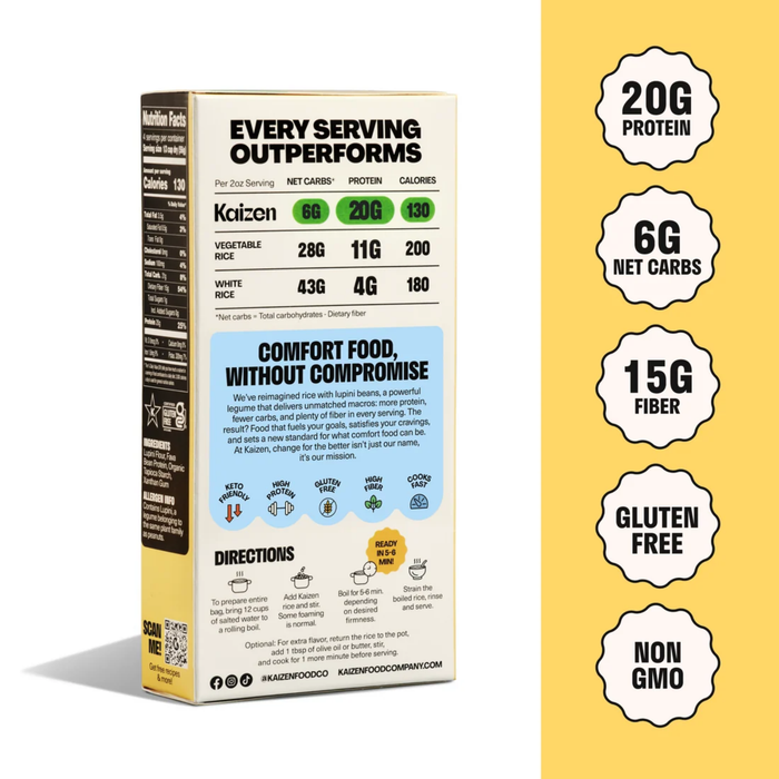 Kaizen Low Carb Protein "Rice" - 226g (4 serves)