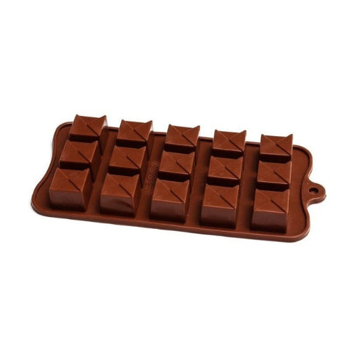 TRIANGLE TOPPED SILICONE CHOCOLATE MOULD