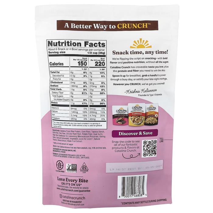 Catalina Crunch Keto Cereal - Fruity Flavour 227g