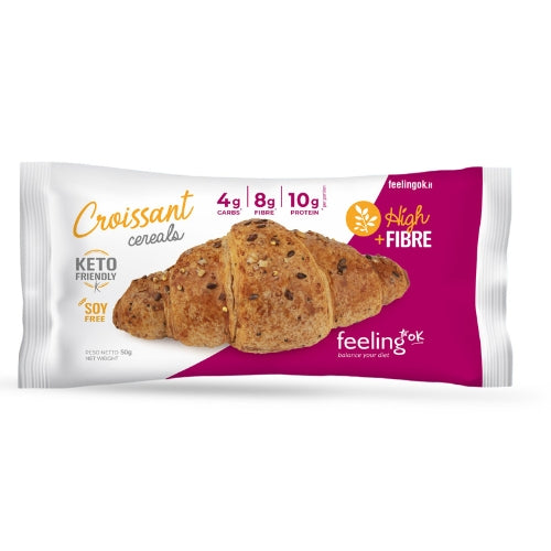 Feeling Ok Low Carb Croissant - Savoury Cereals 50g