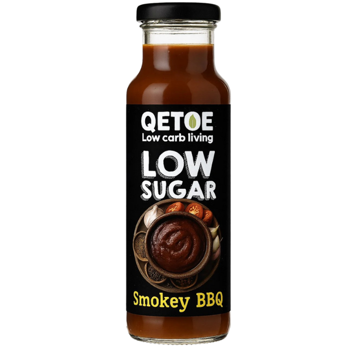 Qetoe Low Sugar Sauce - Smokey BBQ 200mL