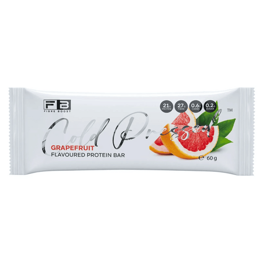 FIBRE BOOST Cold Pressed Protein Bar - Grapefruit 60g