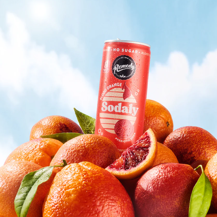 Remedy Sodaly Blood Orange 250mL