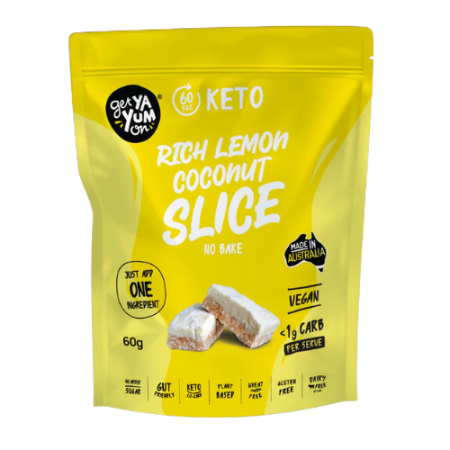 Get Ya Yum On Rich Lemon Coconut Slice Mix - 60gm