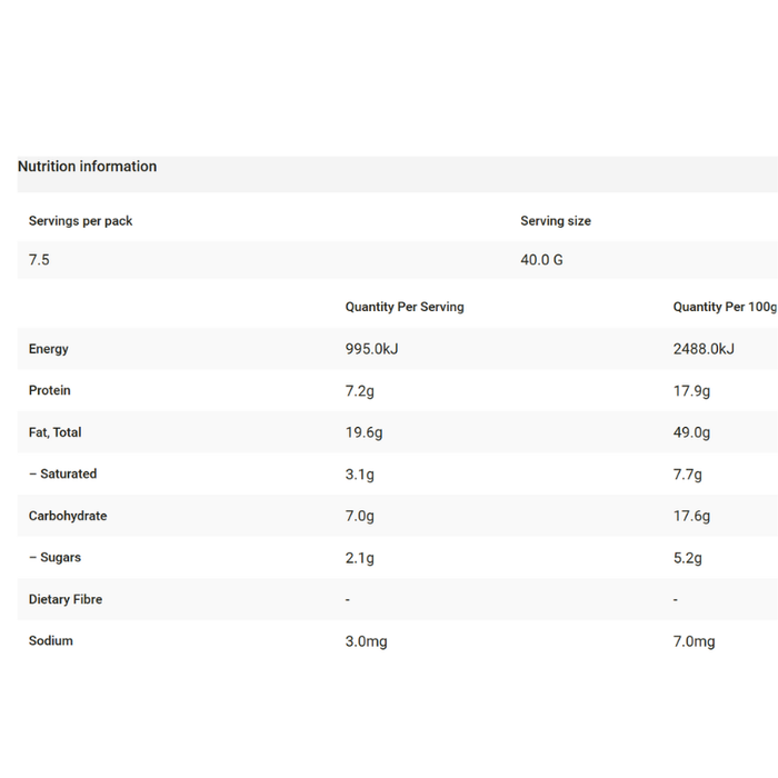Blue Frog Keto Raspberry, Macadamia and Vanilla Granola - 300g