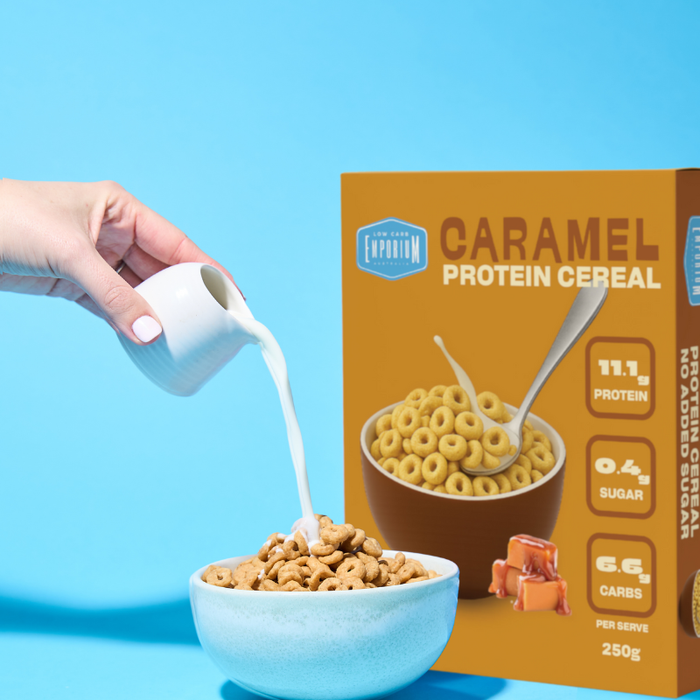 Low Carb Emporium Protein Cereal - Caramel Flavour - 250g