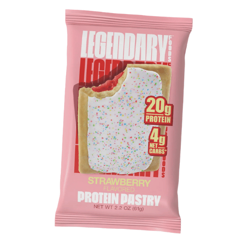 Strawberry Flavoured Protein Pastry - 61g - Limit 1 per order