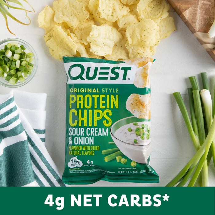 Quest Sour Cream & Onion Protein Chips - 32gm