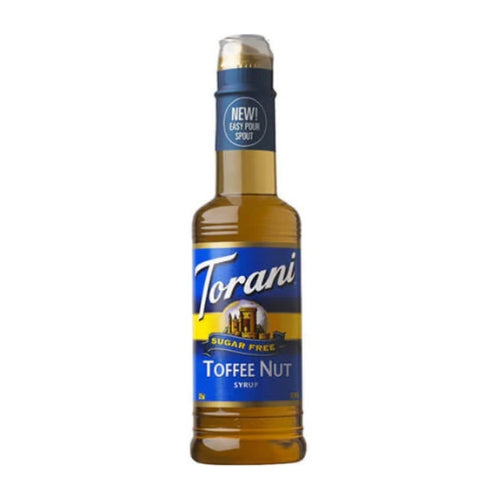 Torani Sugar Free Syrup - Toffee Nut 375mL - Best Before 06/05/2024