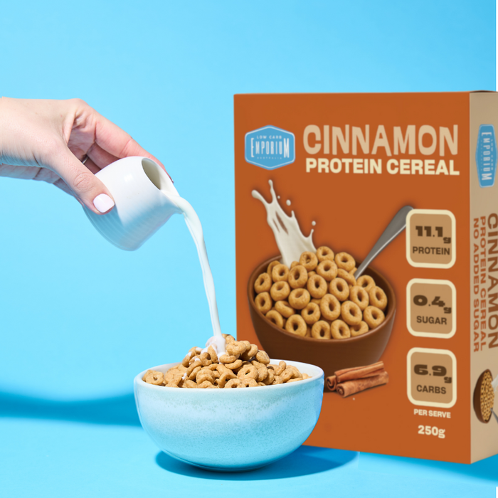 Low Carb Emporium Protein Cereal - Cinnamon Flavour - 250g