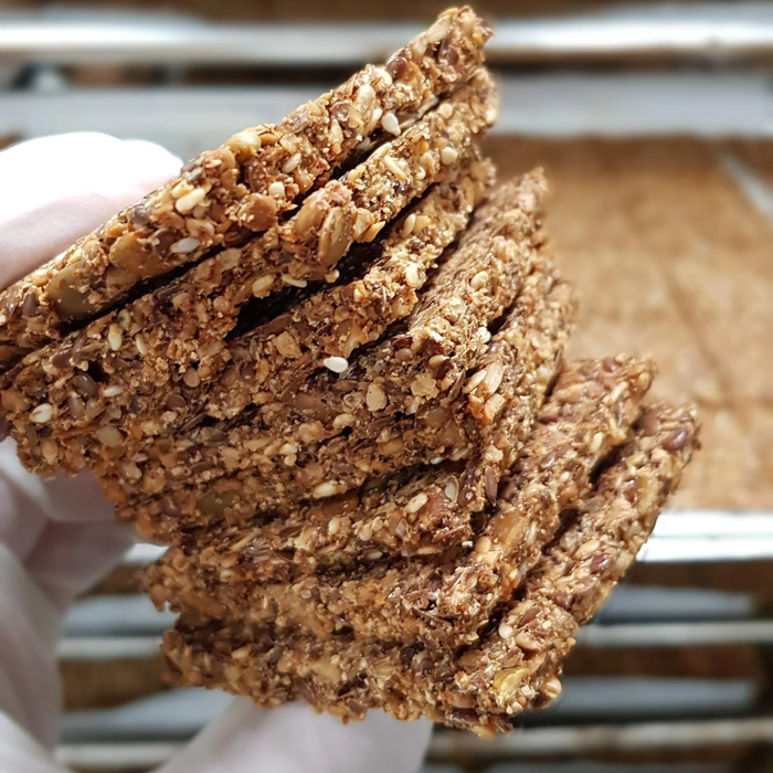 Paleo Pure Keto Crackers - BBQ 140gm