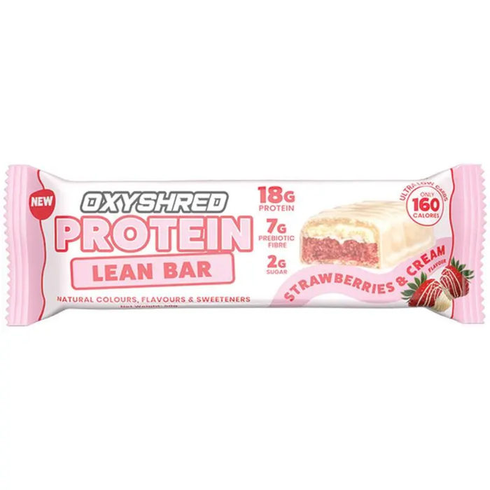 EHP LABS OxyShred Lean Protein Bar - Strawberries & Cream (50g)