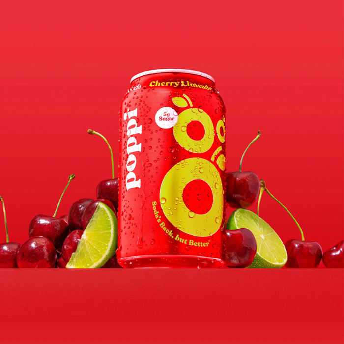 Poppi Cherry Limeade - 355mL