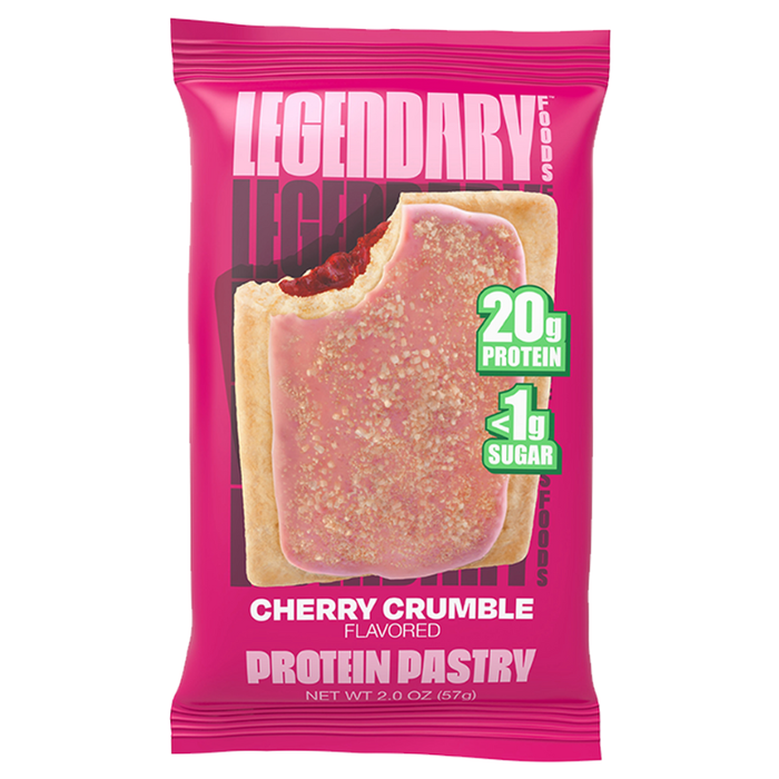 Legendary Foods Cherry Crumble Flavoured Protein Pastry - 61g