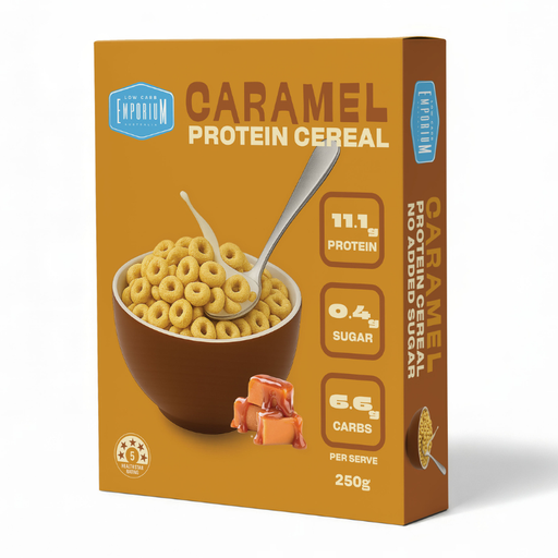 Low Carb Emporium Protein Cereal - Caramel Flavour - 250g