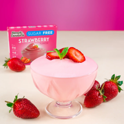 Simply Desserts Instant Pudding & Pie Filling - Strawberry 48gm