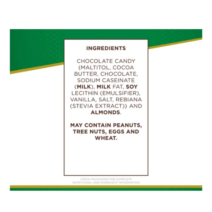 Russell Stover Sugar Free Almond Chocolate - 85g