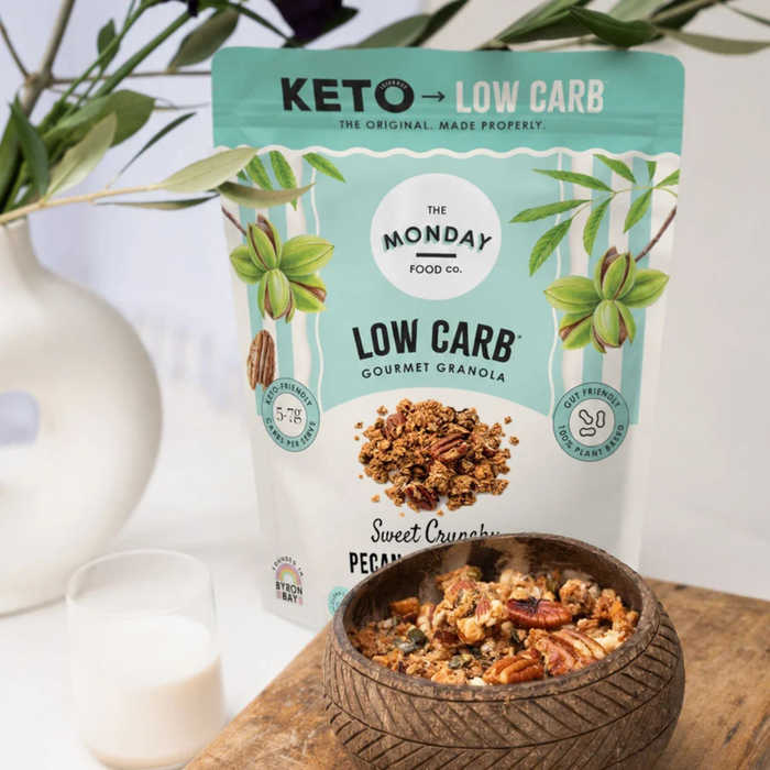 The Monday Food Co Sweet Cinnamon Pecan - Keto Granola - 300gm