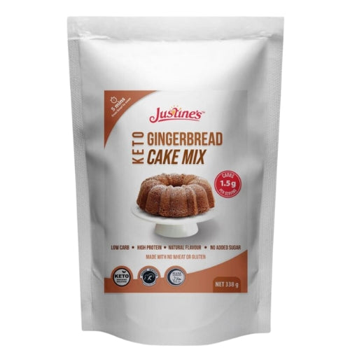 Justine's Keto Gingerbread Cake Mix 