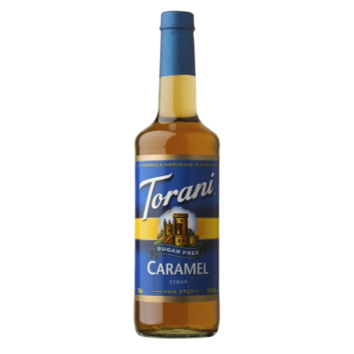 Torani Sugar Free Syrup - Caramel - 750mL