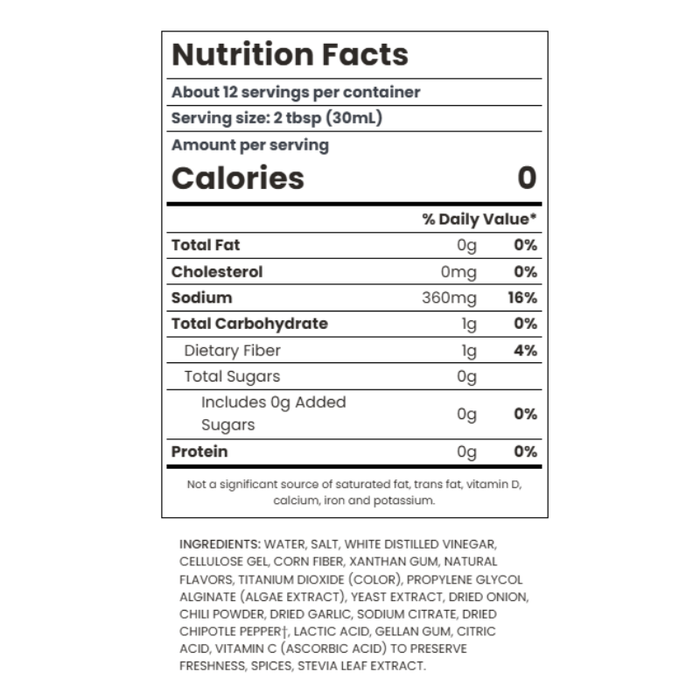 Walden Farms Chipotle Ranch Dressing - 12oz (340g)