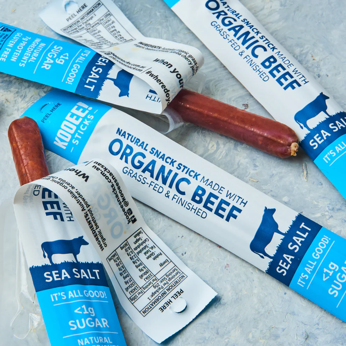 Kooee Organic Sea Salt Beef Stick - 25g