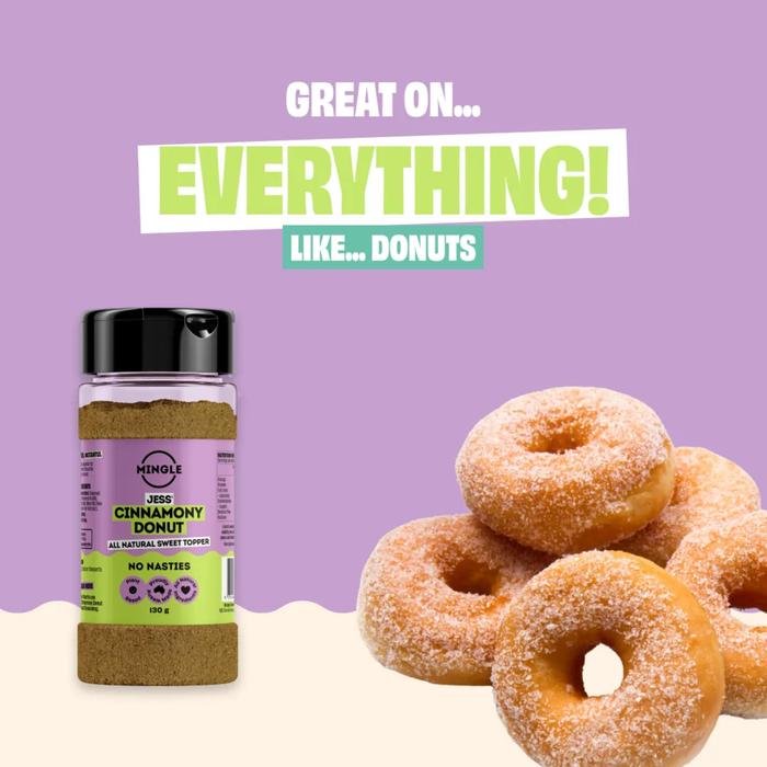 MINGLE Jess' Cinnamony Donut All Natural Sweet Topper 130g