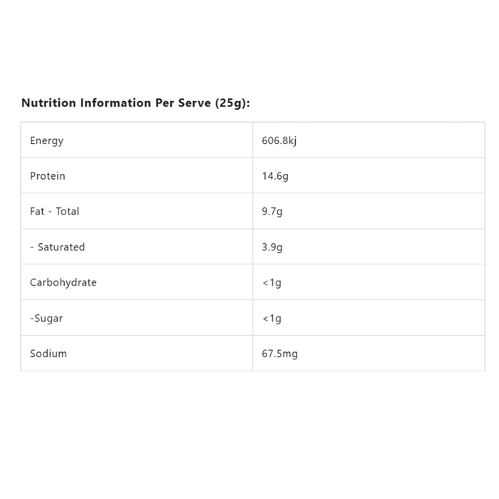 Poppa Porky's Pork Crackle - Unseasoned - 25g