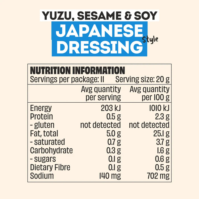 Mingle Yuzu Sesame & Soy Japanese Style Dressing - 220g