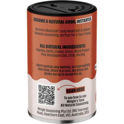 MINGLE Natural Seasoning Mexican Fiesta Taco 50g