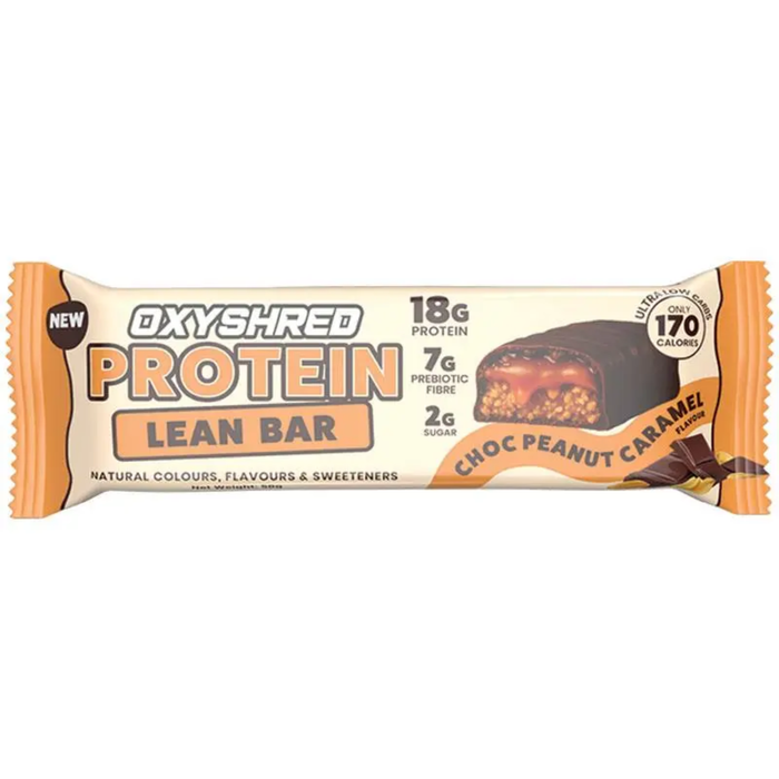 EHP LABS OxyShred Lean Protein Bar - Choc Peanut Caramel (50g)