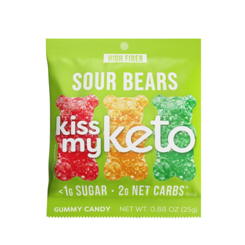 Kiss My Keto Sour Bears - 25g