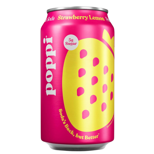 Poppi Strawberry Lemon - 355mL