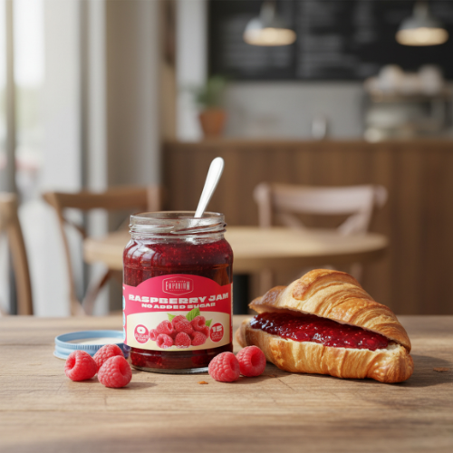 Low Carb Emporium No Added Sugar Raspberry Jam - 280g