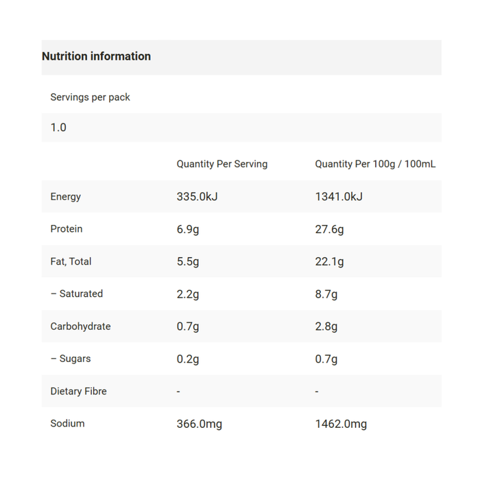 Kooee Organic Sea Salt Beef Stick - 25g
